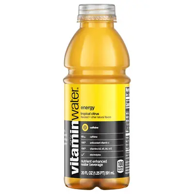 ****VITAMIN WATER 20OZ/12PK (TROPICAL CITRUS)