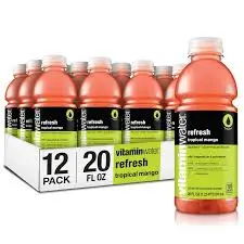 [Temp-INT-00527] VITAMIN WATER 20OZ/12PK (TROPICAL MANGO)