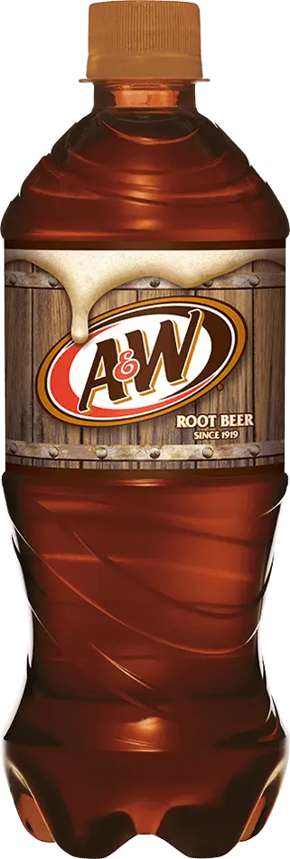 A&W ROOT BEER 20OZ/24PK