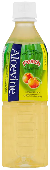 ALOEVINE 16.9OZ/20PK (PEACH)