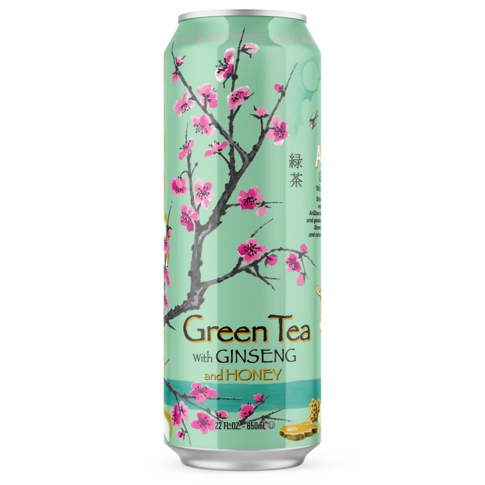 ARIZONA 22OZ/24PK (GREEN TEA WITH GINSENG & HONEY