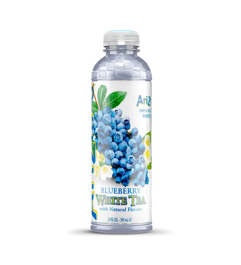 ARIZONA BLUEBERRY WHITE TEA 22OZ/24PK