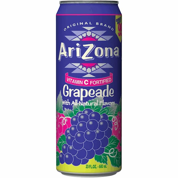 ARIZONA CAN 22 OZ/24 PK (GRAPEADE)