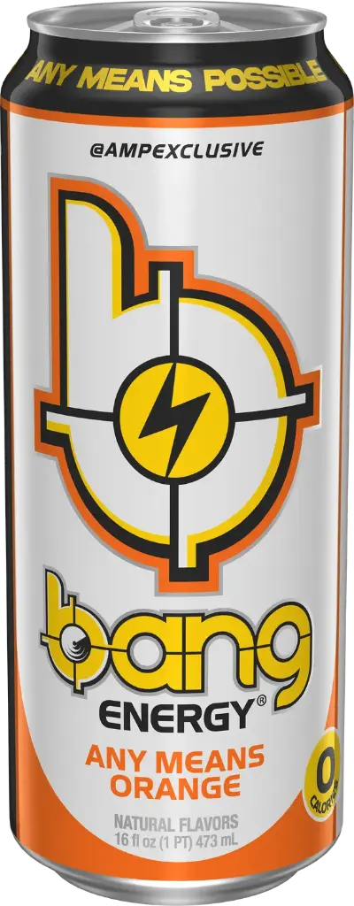 BANG ENERGY ANY MEANS ORANGE 160Z/12PK