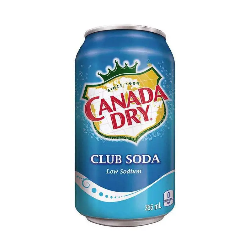 CANADA DRY 12OZ/24PK (CLUB SODA LOW SODIUM)
