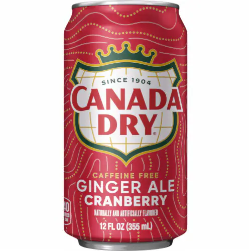CANADA DRY 12OZ/24PK (CRANBERRY GINGERALE)