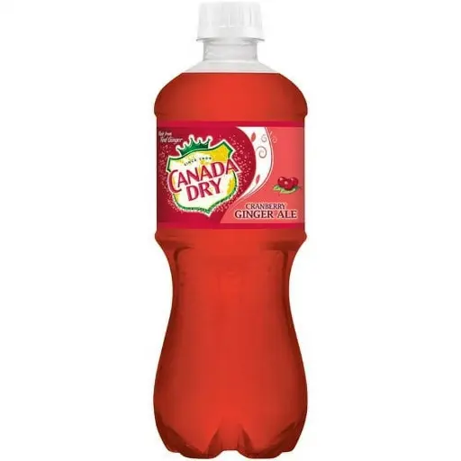 [Temp-INT-01619] CANADA DRY 20OZ/24PK (CRAN BERRY GINGERALE)