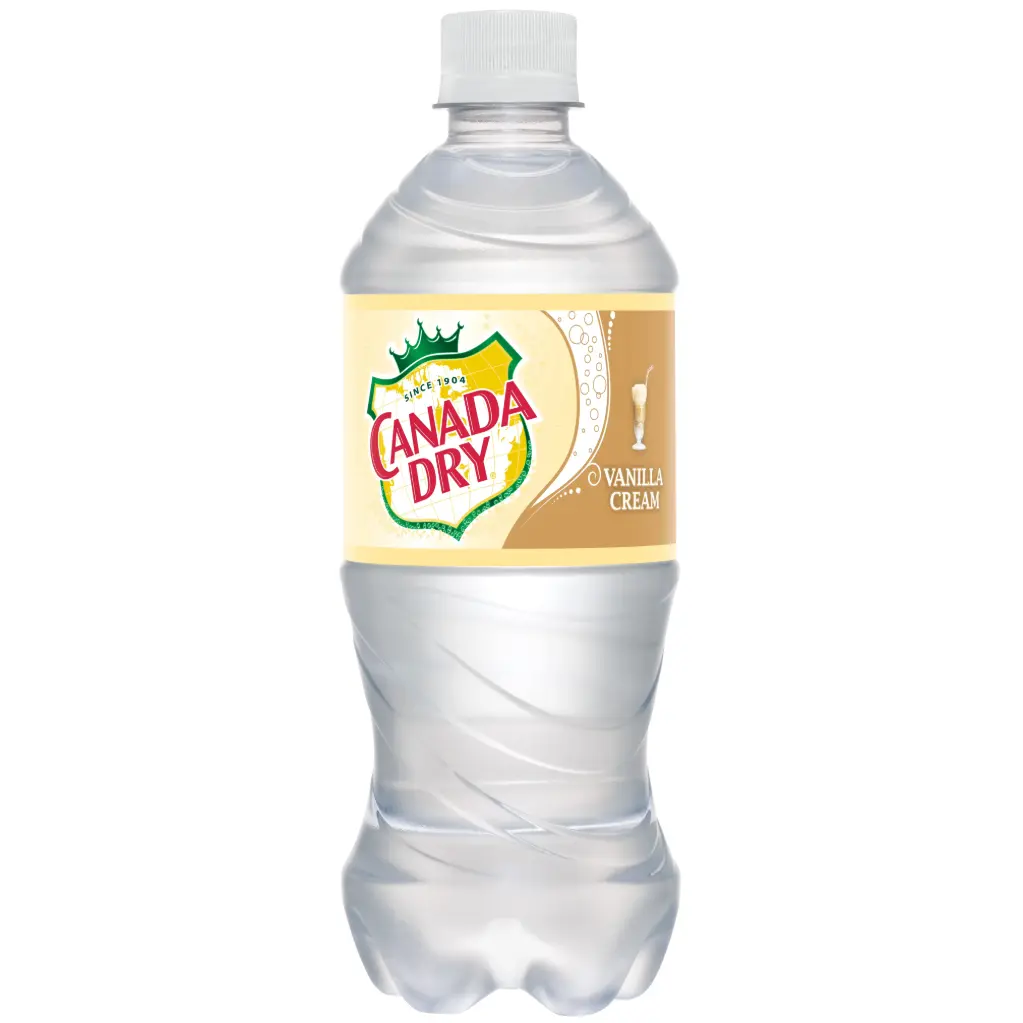 CANADA DRY 20OZ/24PK (VANILLA CREAM)
