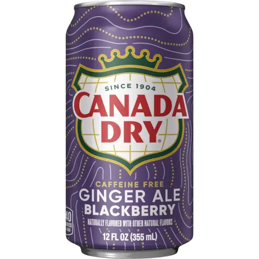 [Temp-INT-01627] CANADA DRY BLACKBERRY GINGERALE 12OZ/12PK 24CT