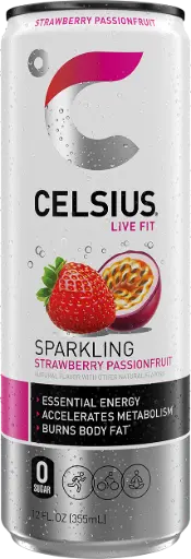 [Temp-INT-01655] CELSIUS 12 0Z STRAWBERRY PASSION FRUIT