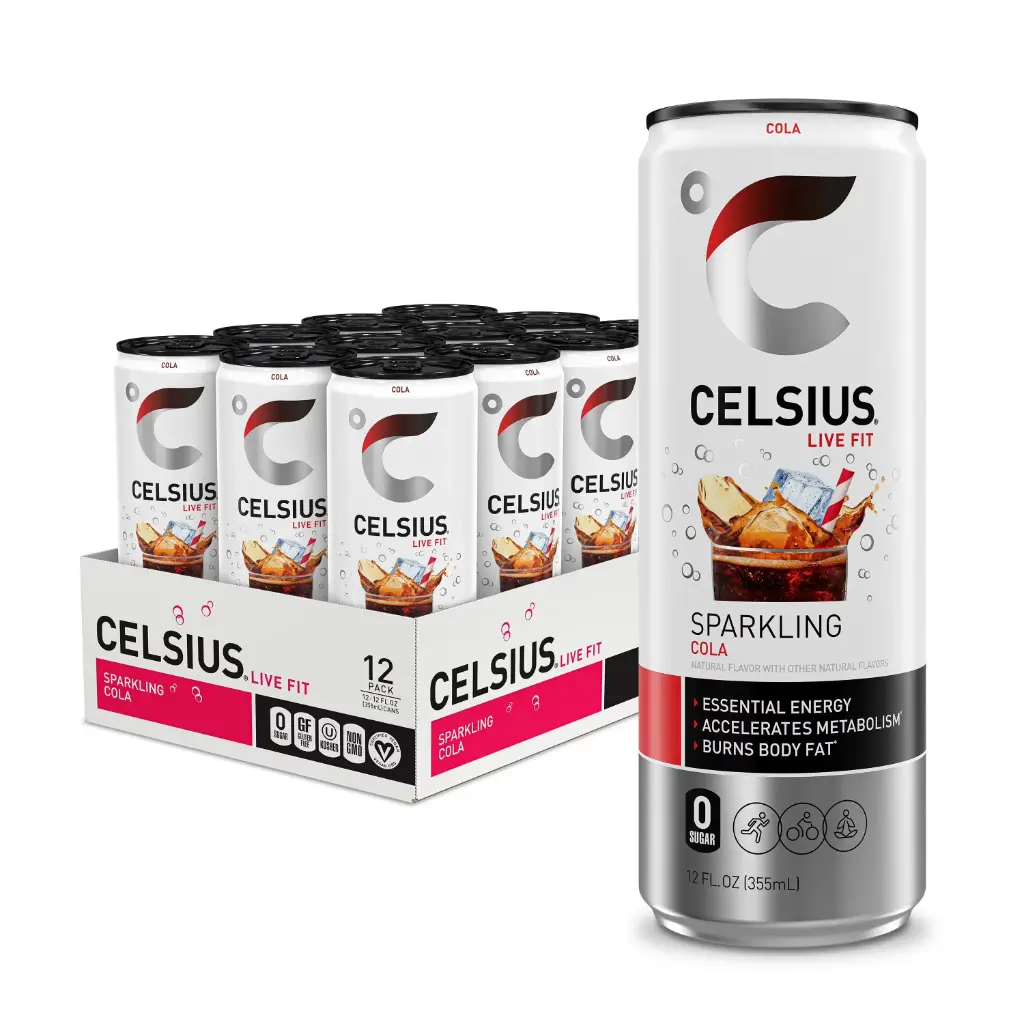 CELSIUS 12OZ/12PK (SPARKLING COLA)