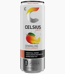 CELSIUS 12OZ/12PK (SPARKLING MANGO PASSION FRUIT)