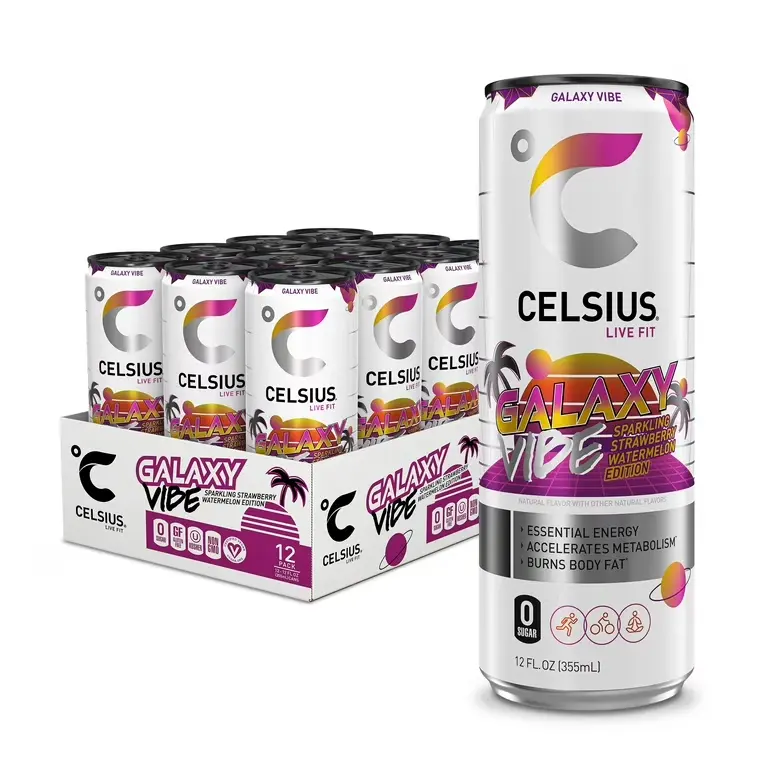 CELSIUS ENERGY 12OZ/12PK (GALAXY VIBE)