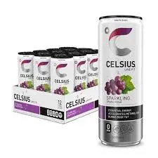 [Temp-INT-01677] CELSIUS ENERGY 12OZ/12PK (SPARKLING GRAPE RUSH)