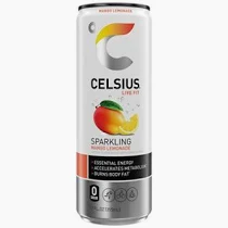 CELSIUS MANGO LEMANADE 12OZ/12 PK