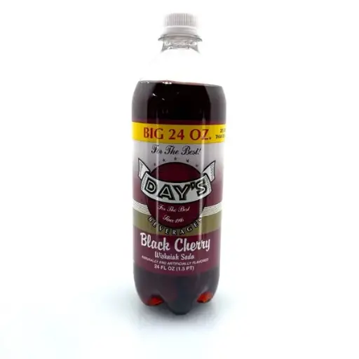 [Temp-INT-01974] DAY'S SODA BLACK CHERRY 24/24OZ