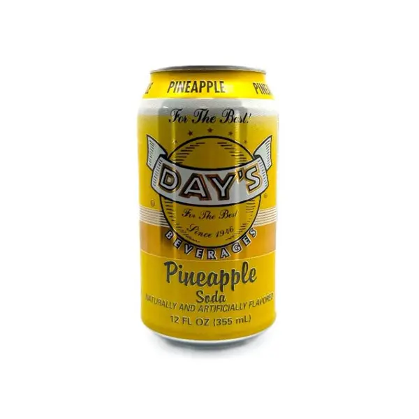 DAY'S SODA CAN 24/12OZ (PINEAPPLE)