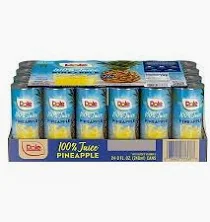 DOLE 8•4OZ/24CAN (PINEAPPLE)
