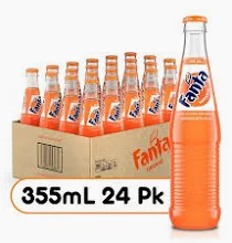 FANTA MEXICAN GLASS BOTTLE 24/12OZ