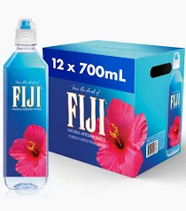 FIJI WATER SPORTS CAP 12PK/700ML