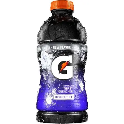 GATORADE 28OZ/24PK (MID NIGHT ICE)