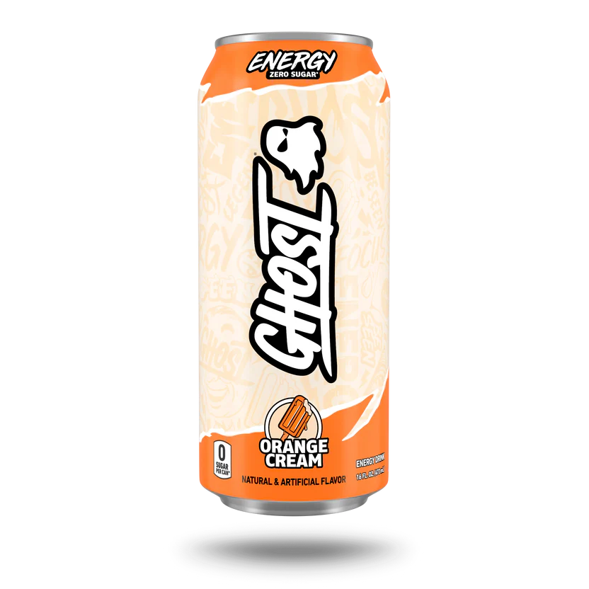 GHOST 16OZ/12PK (ORANGE CREAM)