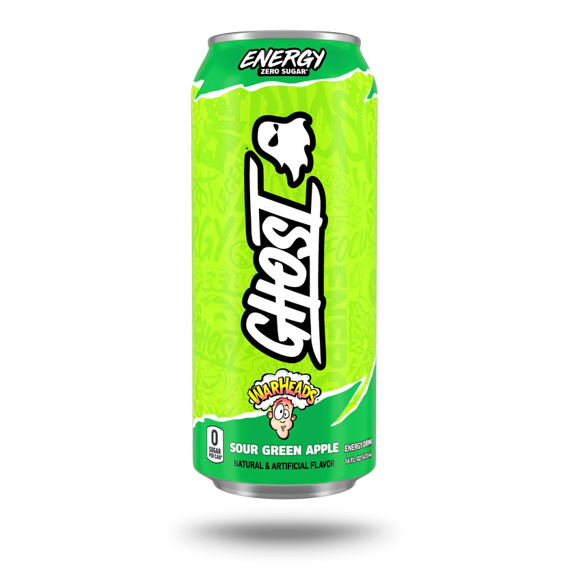 GHOST 16OZ/12PK (SOUR GREEN APPLE)