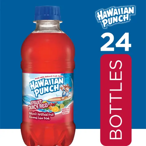 [Temp-INT-02938] HAWAIIAN PUNCH 20OZ/24PK (FRUIT JUICE RED)