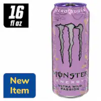 MONSTER ENERGY 24/16OZ (ULTRA VIOLET) ZERO SUGAR