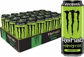 MONSTER REHAB 24/16OZ (GREEN TEA)