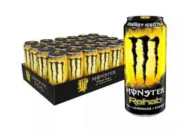 MONSTER REHAB TEA LEMONADE 24/16OZ