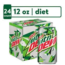 MOUNTAIN DEW DIET CAN 12OZ/24PK