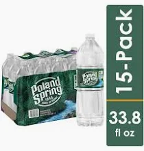 POLAND SPRING 1L/15PK
