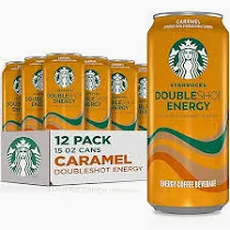 STARBUCKS DOUBLE SHOT ENERGY 15OZ/12PK (CARAMEL)