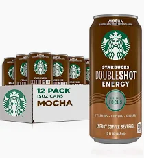 STARBUCKS DOUBLE SHOT ENERGY 15OZ/12PK (MOCHA)