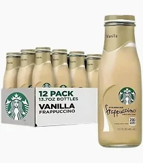 [Temp-INT-2634] STARBUCKS FRAPPUCCINO 13.7OZ/12PK (VANILLA)