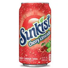 SUNKIST 12OZ/24PK (CHERRY LIMEADE)