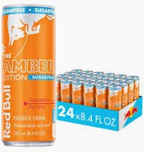 RED BULL 12OZ/24PK (STRAWBERRY APRICOT)