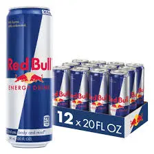 RED BULL 20OZ/12PK