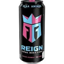 [Temp-INT-2092] REIGN ENERGY 16OZ/12PK (SOUR GUMMY WARM)