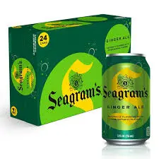 SEAGRAM'S 12 oZ/24PK (GINGERALE)